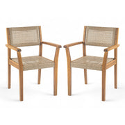 Amaris - Outdoor Dining Chair (Set of 2) - Teak