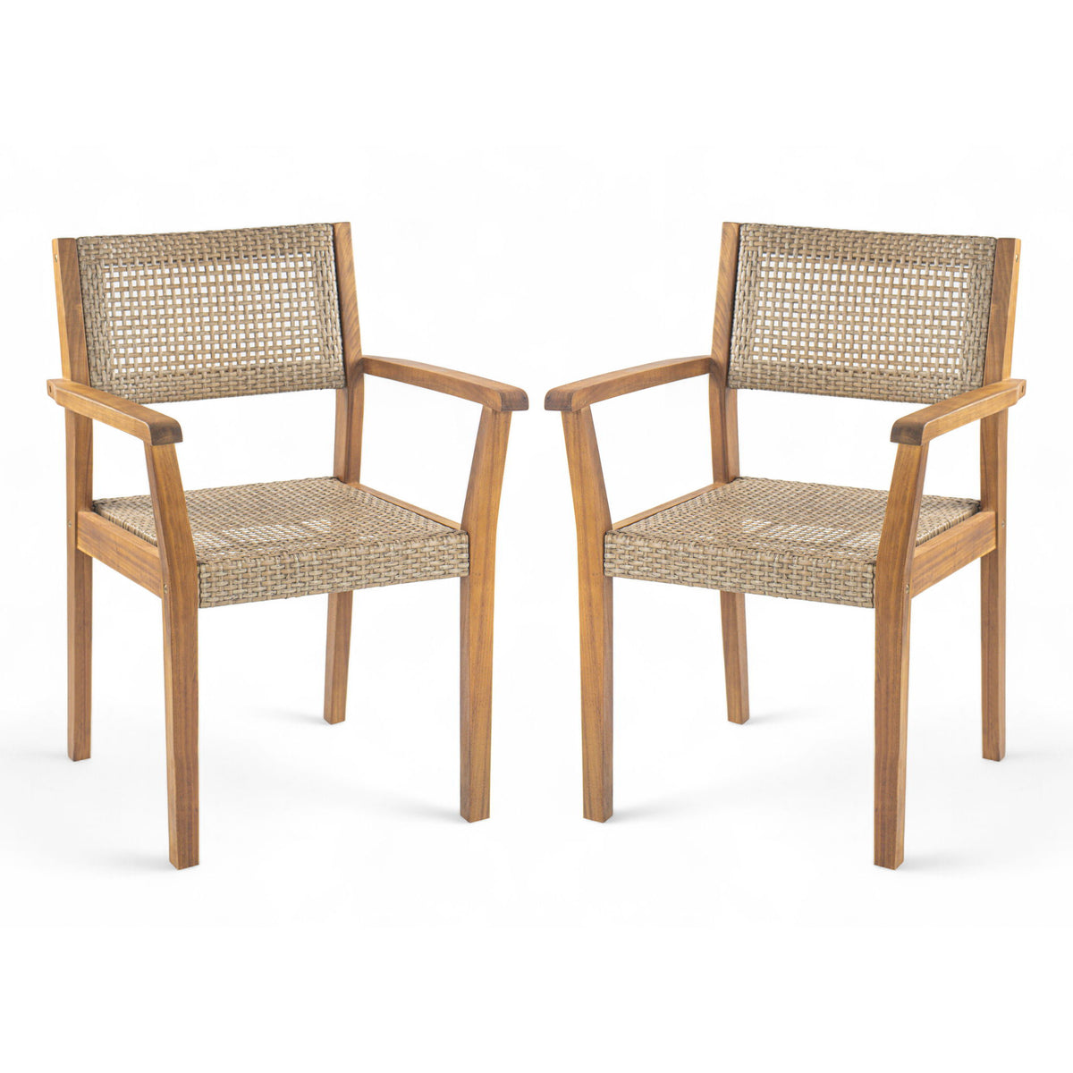 Amaris - Outdoor Dining Chair (Set of 2) - Teak