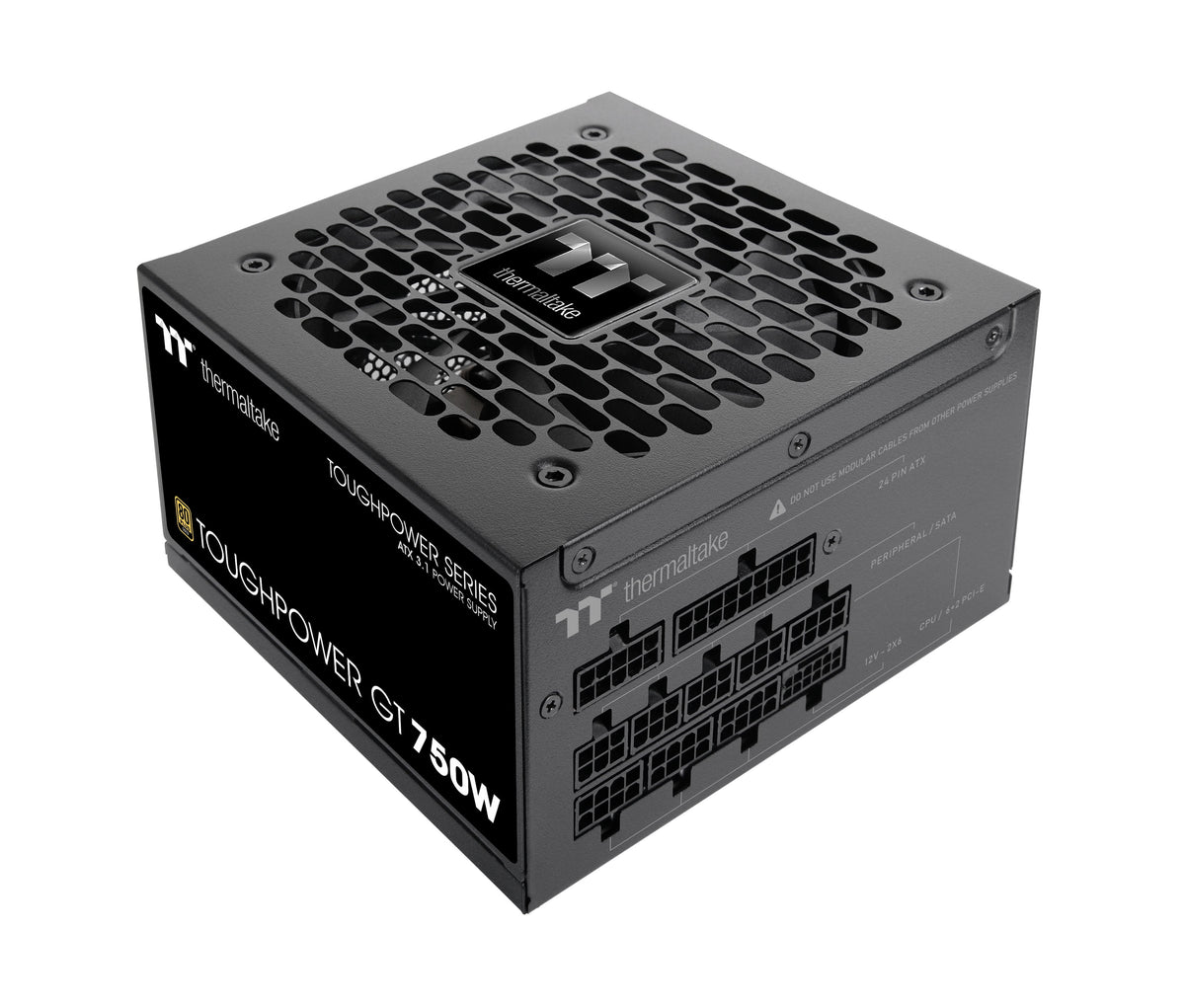 Thermaltake - Toughpower GT 750W 80+ Gold ATX 3.1 Power Supply - Black