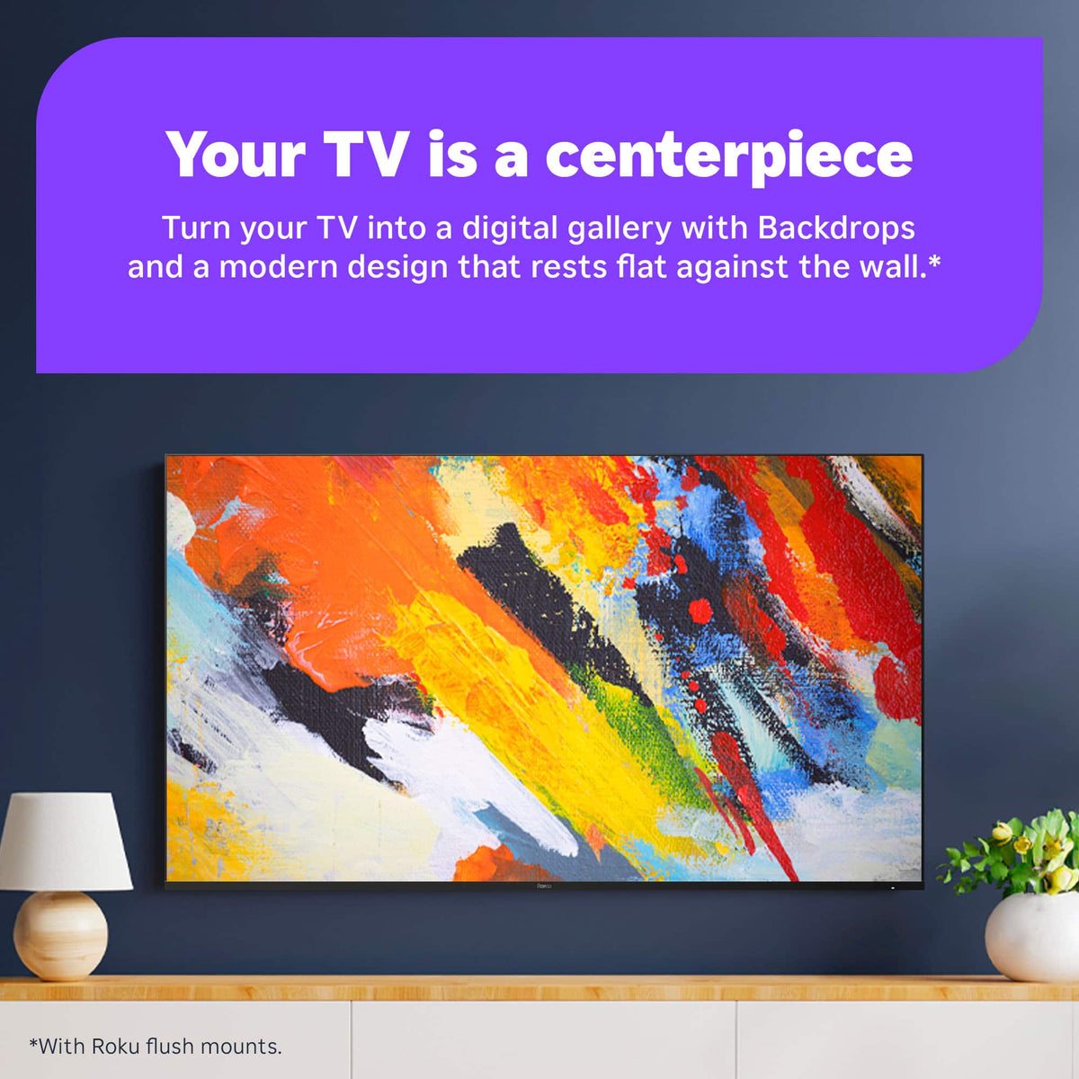 Roku - 75" Class Pro Series 4K QLED Mini-LED Smart RokuTV