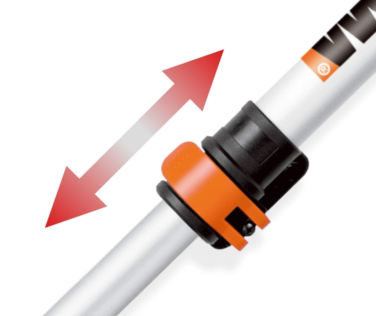WORX - 20V Cordless String Trimmer and Air Blower Combo Kit (2 x 2.0 Ah Batteries & 1 x Charger) - Black