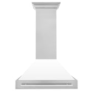 ZLINE - 36 inches - Externally Vented - Wall Range Hood - White Matte