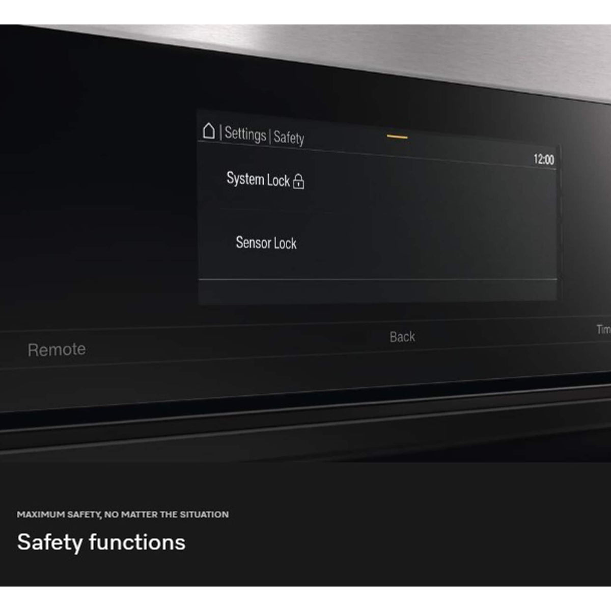 Miele - H7880 BPX 30" ArtLine Handleless M Touch Convection Oven 4.59 cu ft - Obsidian Black