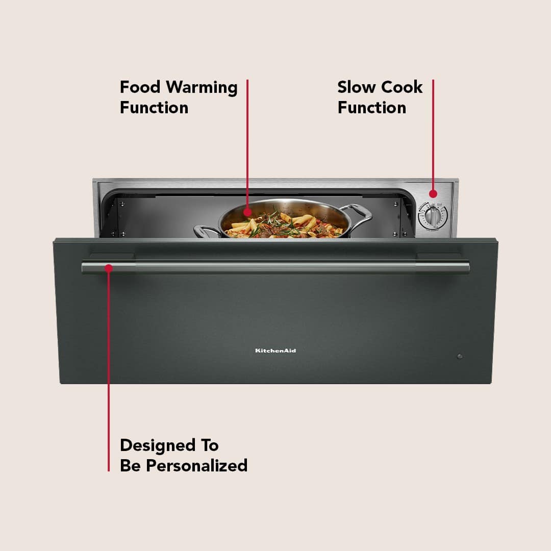 KitchenAid - 30" Slow Cook Warming Drawer - Juniper