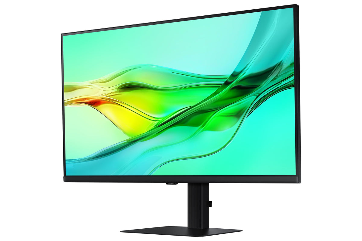 Samsung - ViewFinity 32" S6 (S60D) QHD HDR10 High Resolution Monitor and Daisy Chain (HDMI, USB, DisplayPort) - Black