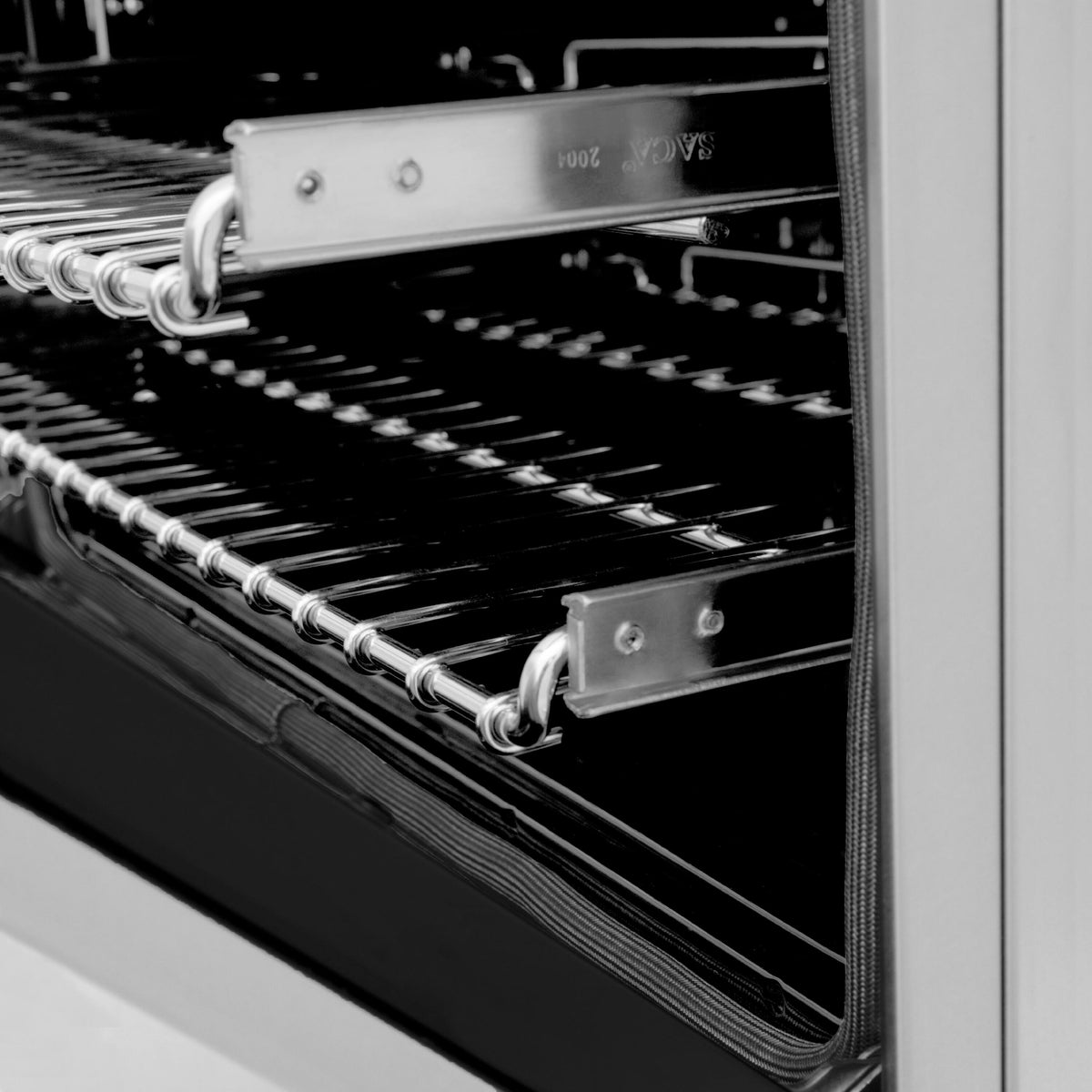ZLINE - 48 in. Wide 8 Burner Autograph 6.0 cu. ft. Legacy Freestanding Dual Fuel Range with Convection Oven w/ Bronze Accents - Stainless Steel