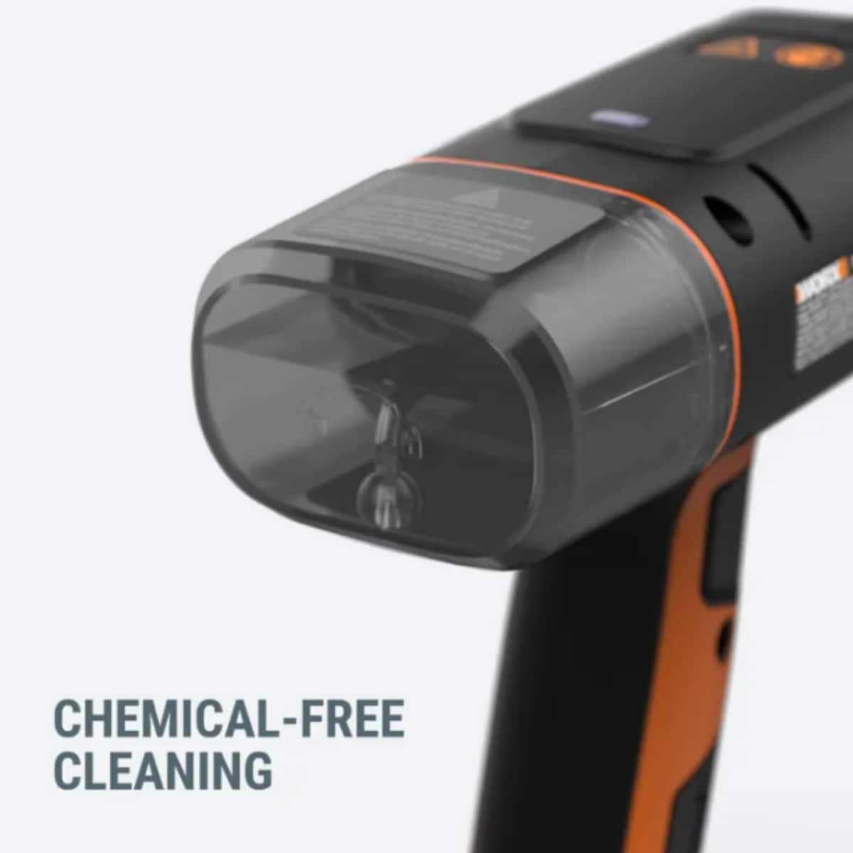 WORX - WX770L 20V SteamStorm Cordless Handheld Steam Cleaner - Black