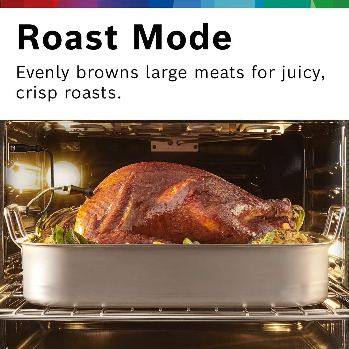 Bosch - Benchmark Series 30" Built-In Double Electric Wall Oven with True Convection - Stainless Steel