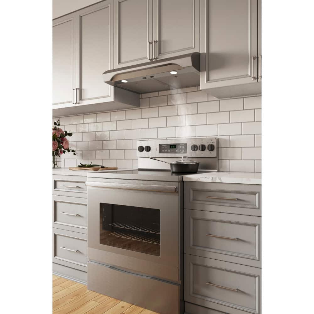 Broan - 30 inches - Convertible - Under cabinet Range Hood - Stainless Steel