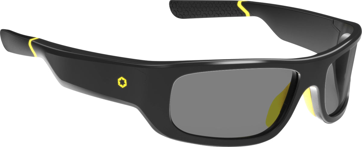 Armor Smart Safety Eyewear Powered by Lucyd - Black