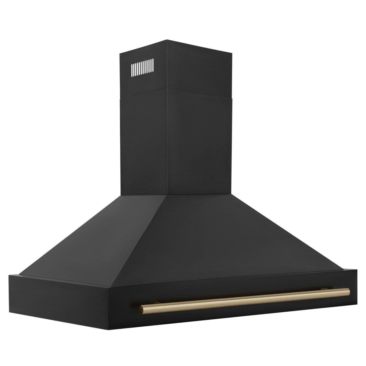 ZLINE - 48 inches - Externally Vented - Wall Range Hood - Black Stainless Steel