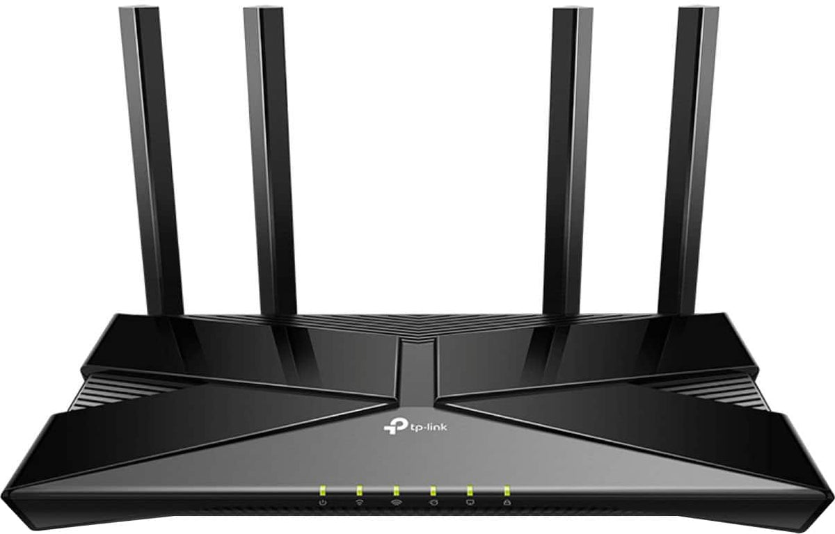 TP-Link - Archer AX1500 Dual Band Wi-Fi 6 Router - Black