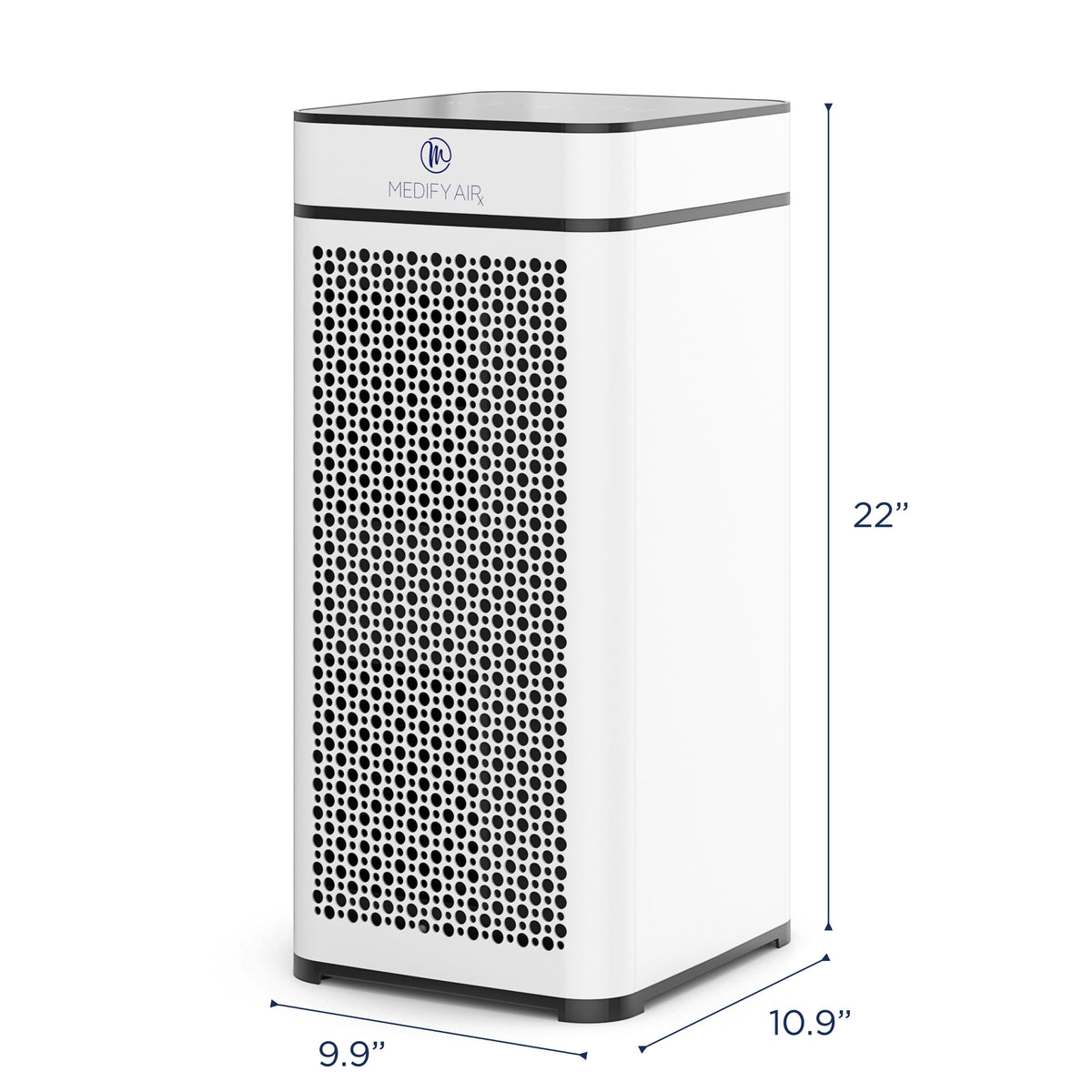 Medify Air - Medify MA-40 896 Sq. Ft. Portable Air Purifier with True HEPA H13 Filter - White