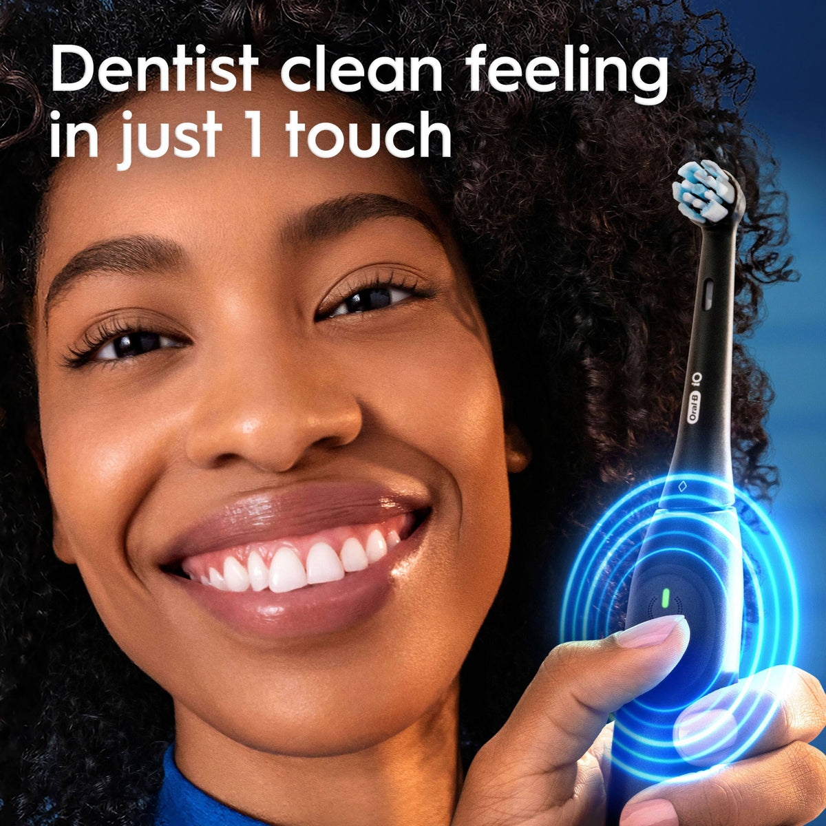 Oral-B - iO2 Rechargeable Electric Toothbrush Kit - Night Black