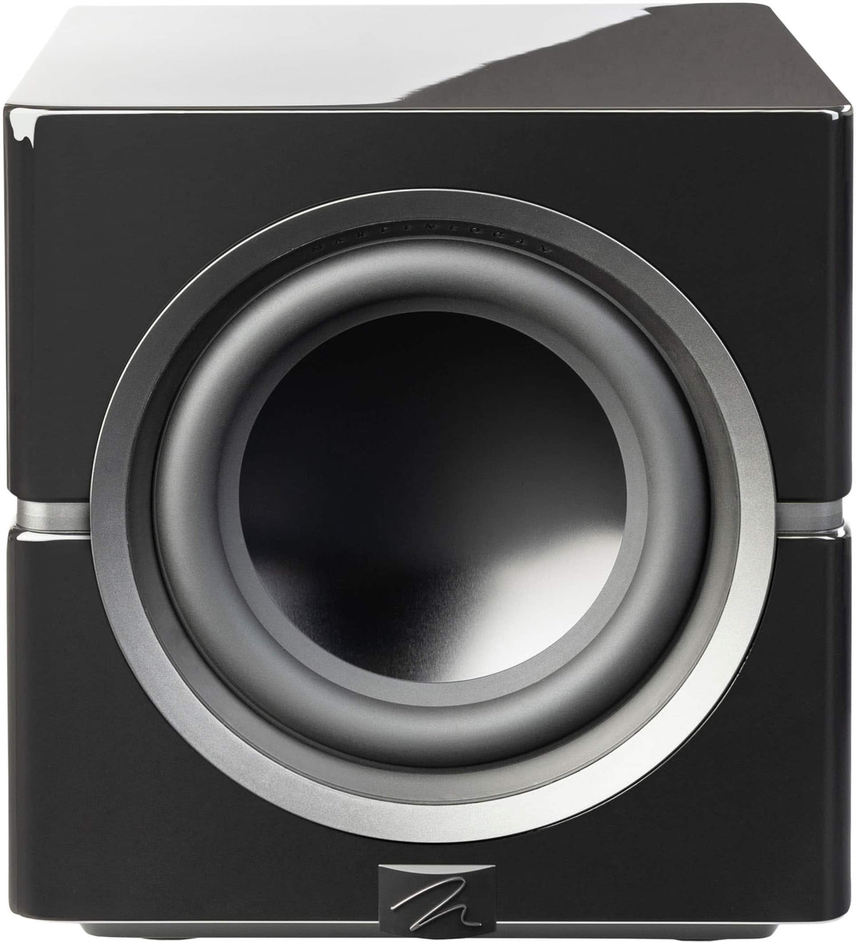 MartinLogan - Dynamo 10, 10” Sealed, Powered Subwoofer, with Magnitude MT-1kW Amplifier, Sub Control App, and Wireless Built-In - Gloss Black