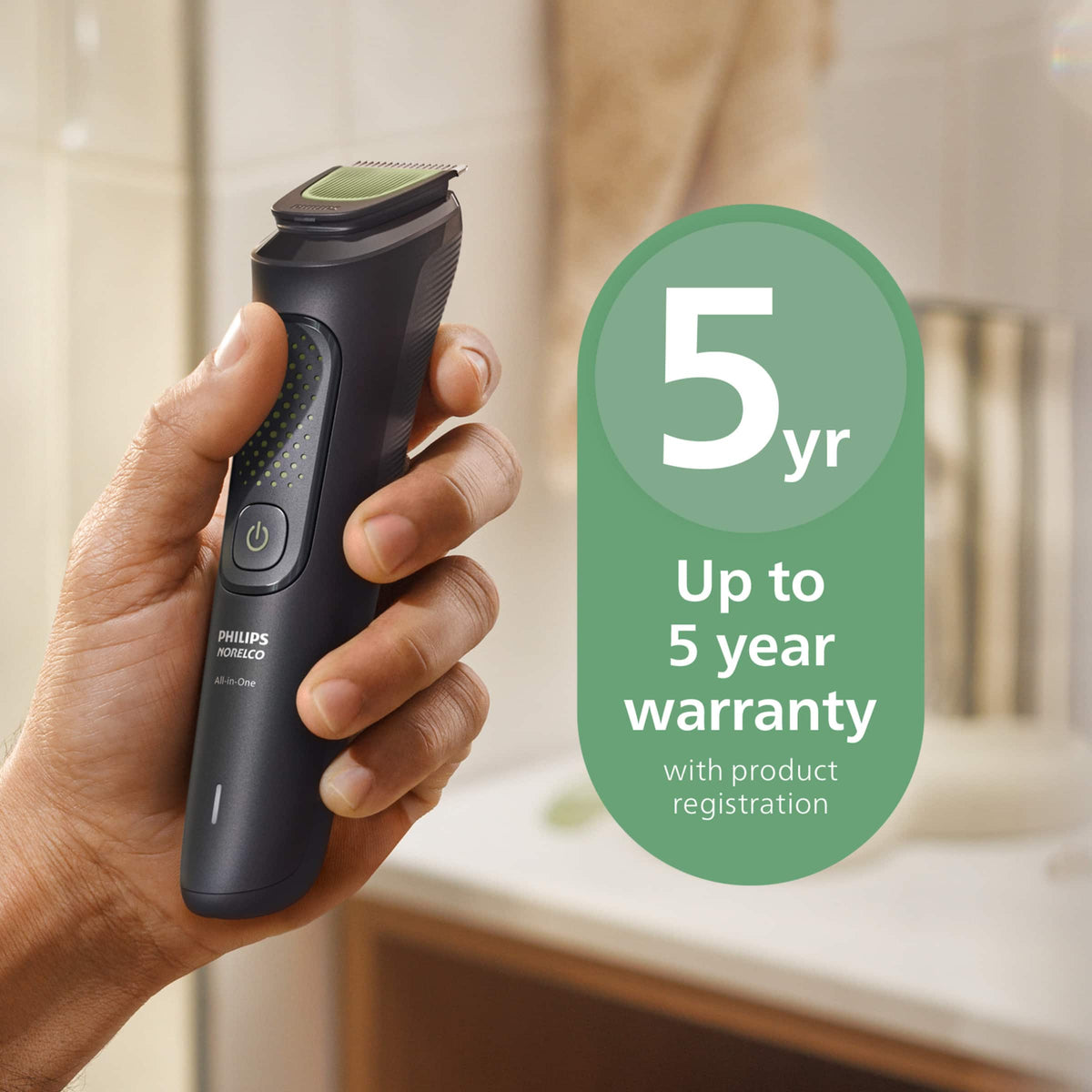 Philips Norelco - All-in-One 3000 Series 13 in 1 Trimmer, MG3919/50 - Black