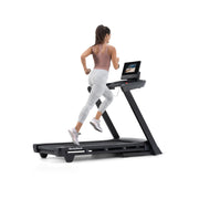 NordicTrack - T Series 10 Treadmill with 10" Tilting Touchscreen and Compact Design - Black