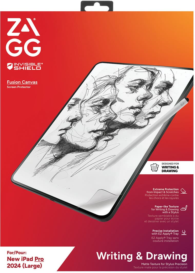 ZAGG - Fusion Canvas Apple iPad Pro 11" (M5, M4) - Clear