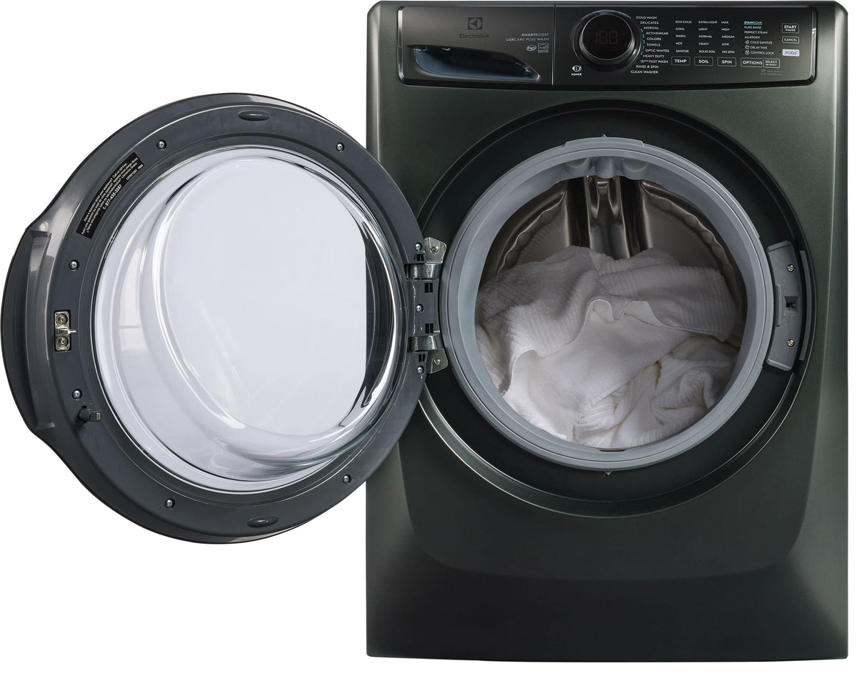 Electrolux - Front Load Perfect Steam™ Washer with LuxCare® Plus Wash and SmartBoost® - 4.5 Cu. Ft - Alpine