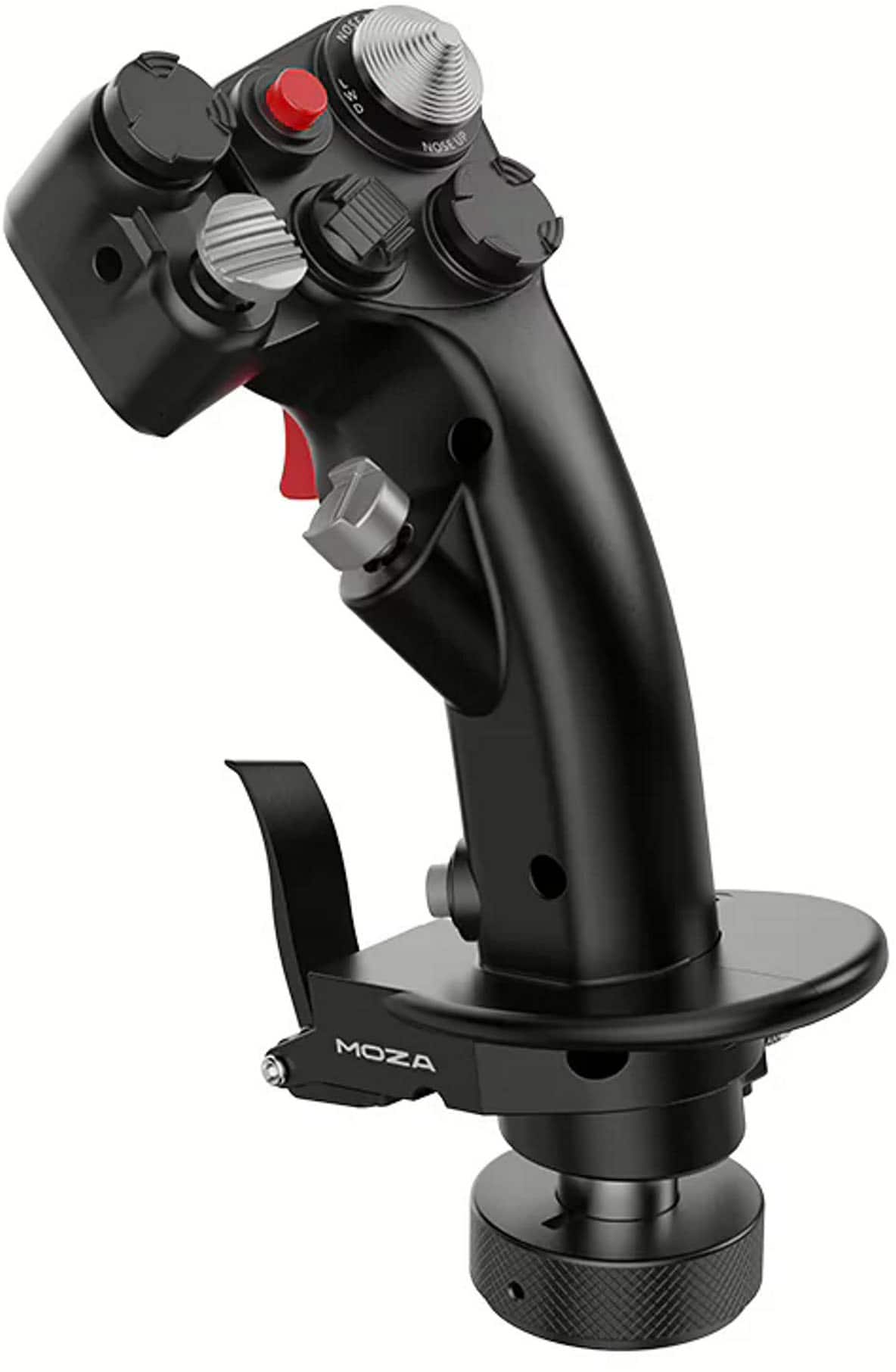 Moza Racing - MH16 Flight Simulator Flightstick for Windows - Black
