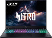 Acer - Nitro V – 16" WUXGA 165Hz Gaming Laptop - Intel Core 7 240H 2024 - NVIDIA GeForce RTX 5050 – 16GB Memory – 512GB Storage - Obsidian Black