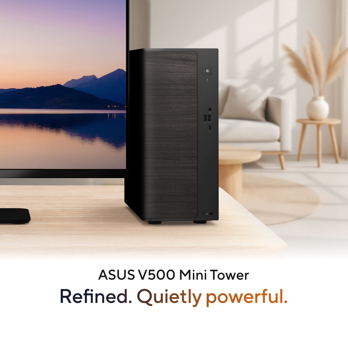 ASUS - VM501 Desktop - AMD Ryzen 5 220 - 16GB Memory - 512GB Storage - Black