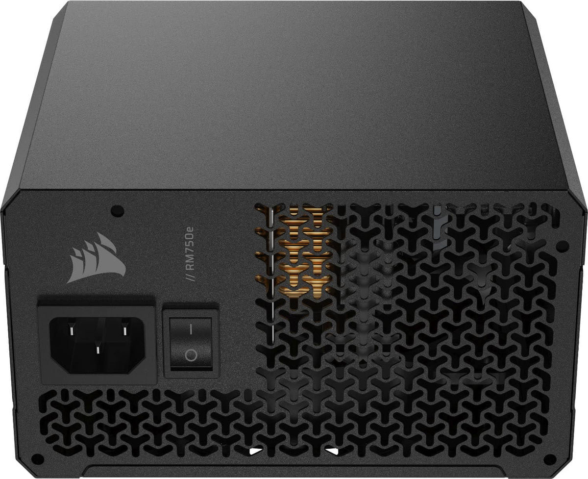 CORSAIR - RMe Series RM750e 80 PLUS Gold Fully Modular Low-Noise ATX 3.1 and PCIE 5.1 Power Supply - Black