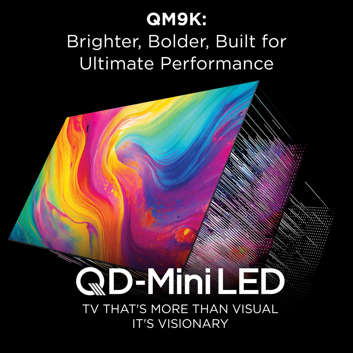 TCL - 85" Class QM9K Series 4K UHD HDR QD-Mini LED Smart TV with Google TV (2025)