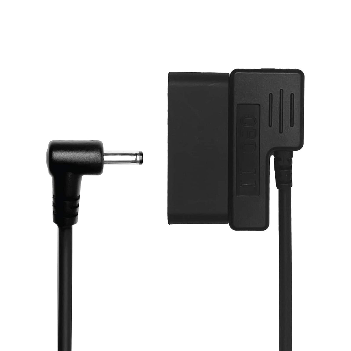 OBDII to Barrel Connector Cable, 9.8 feet Power Cord for Cobra Radar Detectors - Black