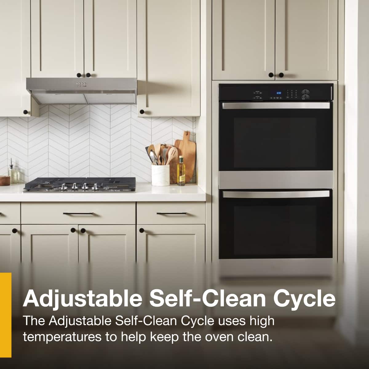 Whirlpool - 10.0 Total Cu. Ft. Double Self-Cleaning Wall Oven - Stainless Steel