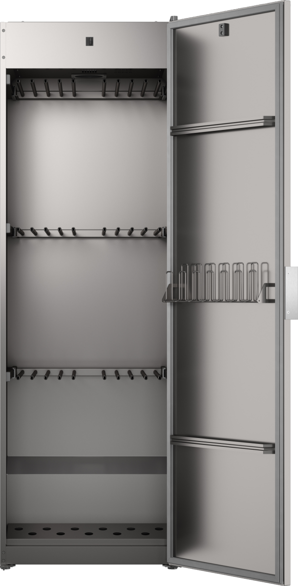 Asko - 52 Linear ft of clothline space - flexible design, Versatile drying, Ultra Gentile Drying, 8 programs - Titanium