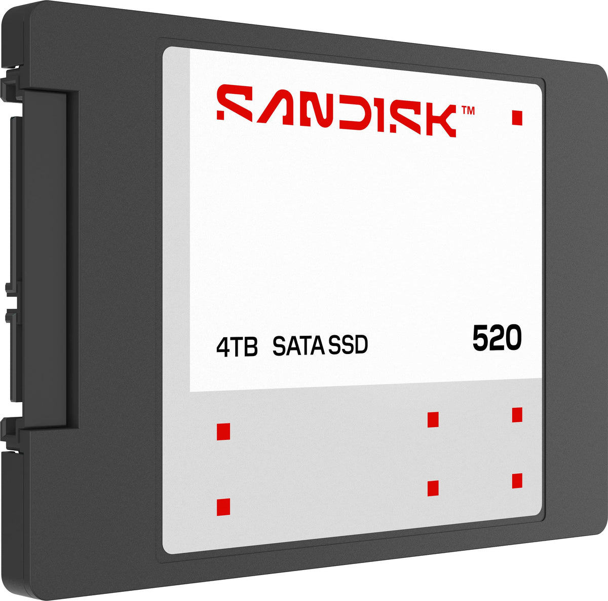 SANDISK - 4TB 520 Internal SATA SSD, 2.5”/7mm, up to 560 MB/s read speeds
