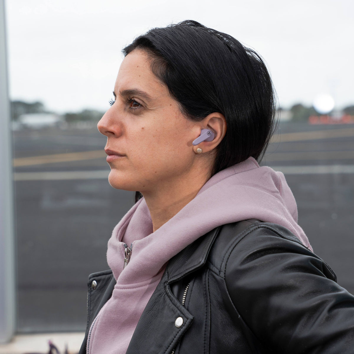 JLab - Jbuds Pods ANC True Wireless Earbuds - Mauve