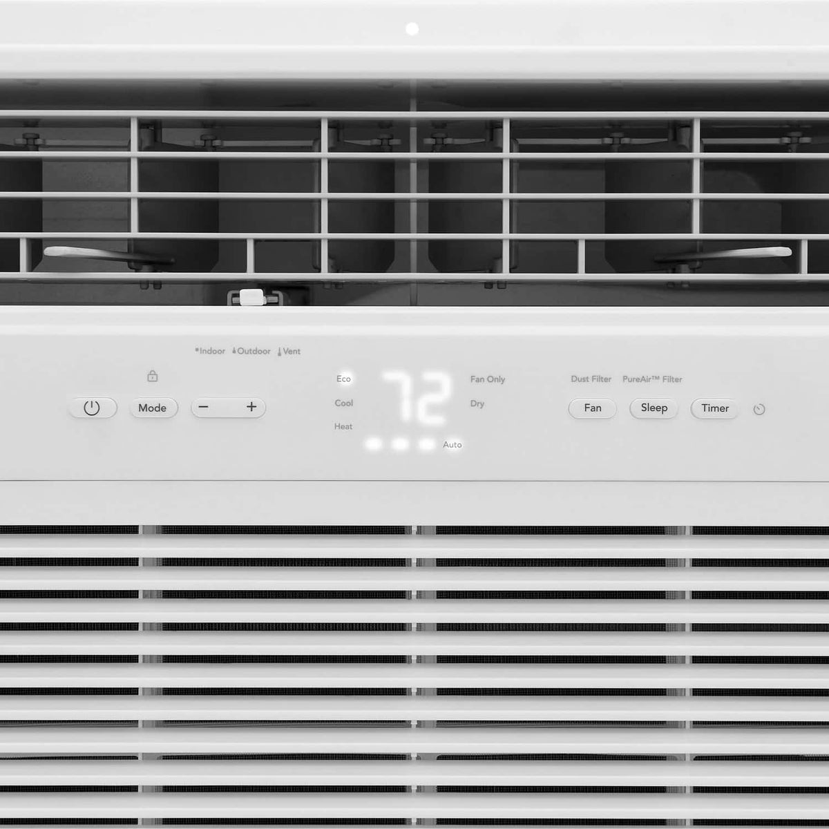 Frigidaire - 12,000 BTU 550 Sq. Ft. Window Air Conditioner with 11,000 BTU Supplemental Heat Function - White