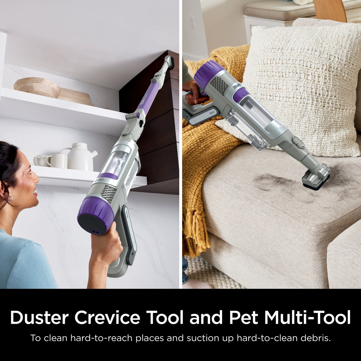Shark - PowerDetect Cordless Stick Vacuum with Powerful Suction & HEPA Filtration, Up to 70 min Runtime - Dark Gray