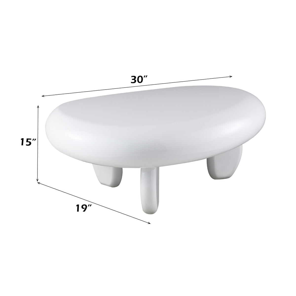 Wylie - Mesa de alto brillo
