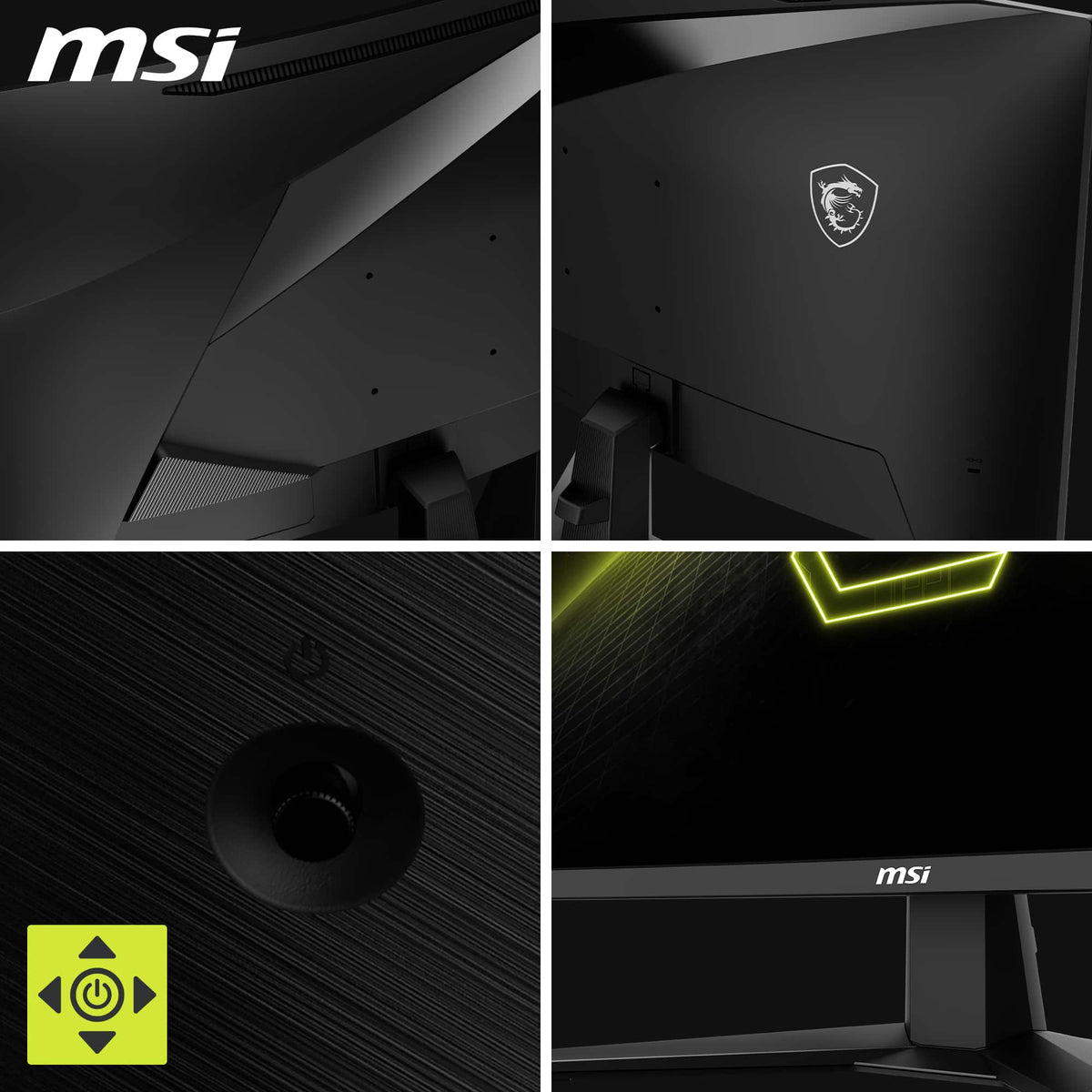 MSI - MAG 32C6X 32" LCD FHD 250Hz 1ms Adaptive Sync Gaming Monitor with HDR ready (DisplayPort, HDMI) - Metallic Black