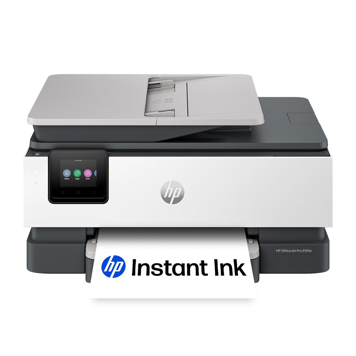 HP - OfficeJet Pro 8125e Wireless AI-Enabled AiO Inkjet Printer w/ 3 Months of Instant Ink - White