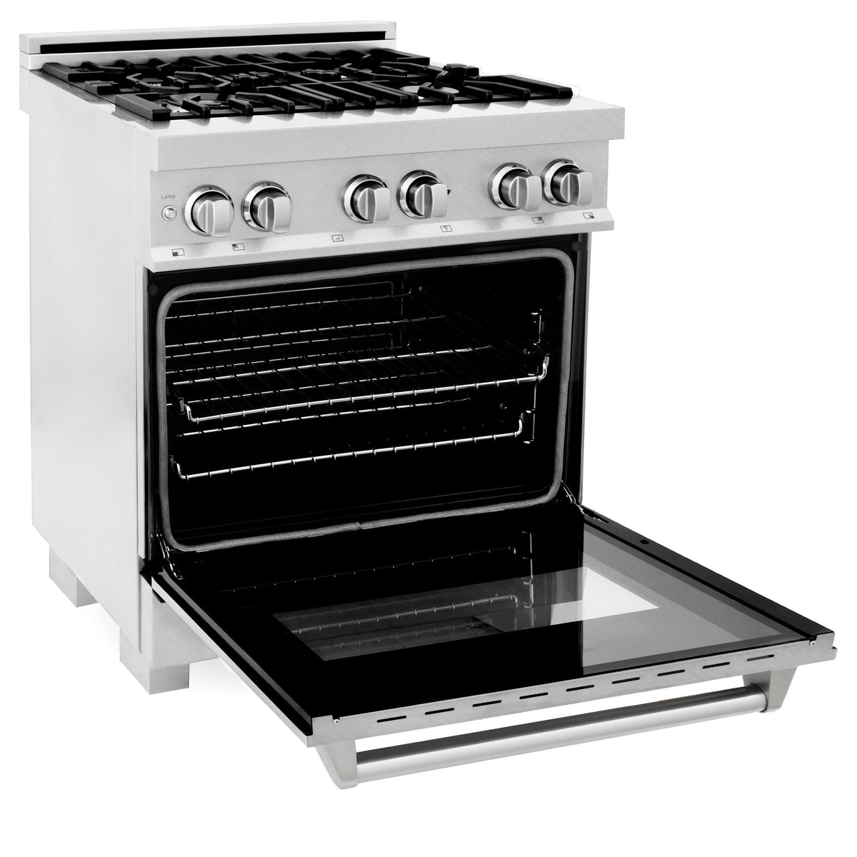 30 in. Wide 4 Burner ZLINE Legacy Dual Fuel Range (RAS-SN-30) - Satin Stainless Steel