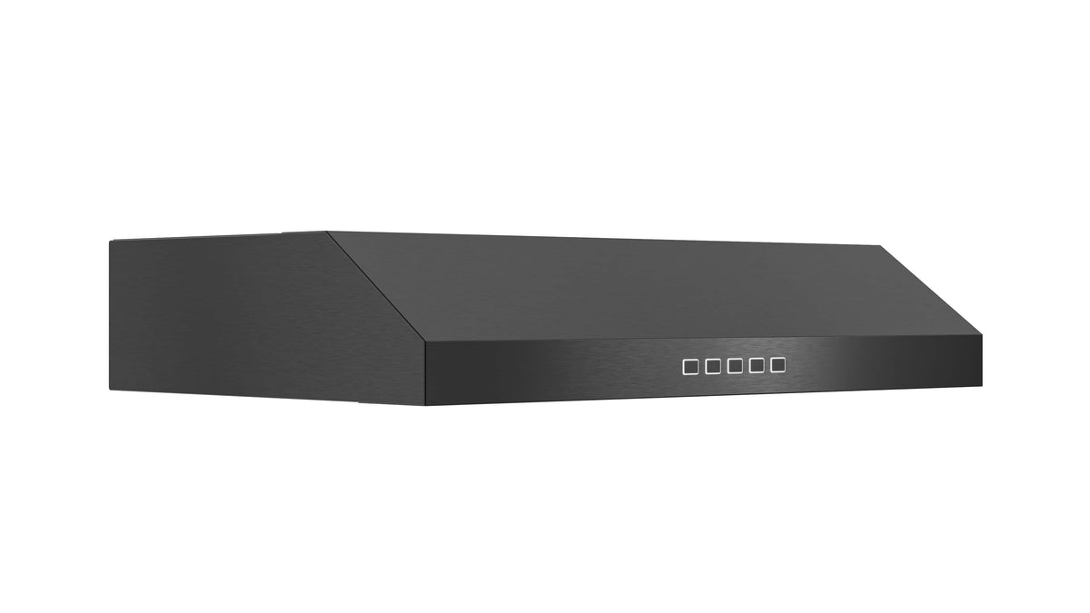 Broan - 36 inches - Convertible - Under cabinet Range Hood - Black