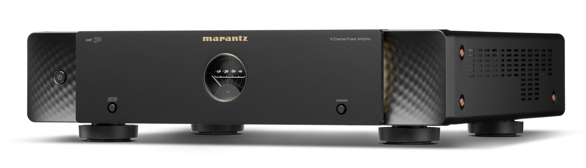 Marantz - AMP 30 6-Channel Power Amplifier with 200 Watts and Exclusive HDAM - Black