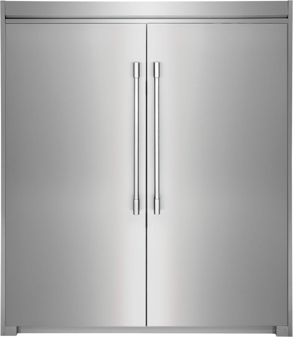 Frigidaire - 19 Cu. Ft. Single-Door Refrigerator - Stainless Steel