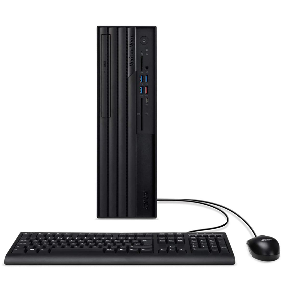 Acer - Veriton 4000 Desktop - Intel Core i5-14400 - 16GB Memory - 512GB SSD - Black