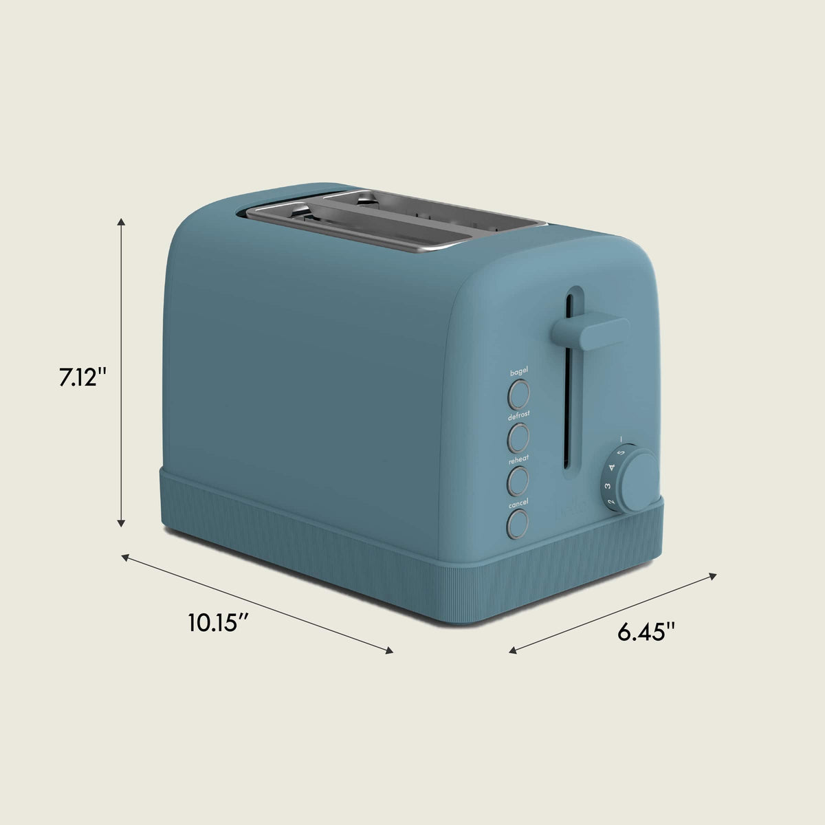 Bella - 2-Slice Toaster - Surf