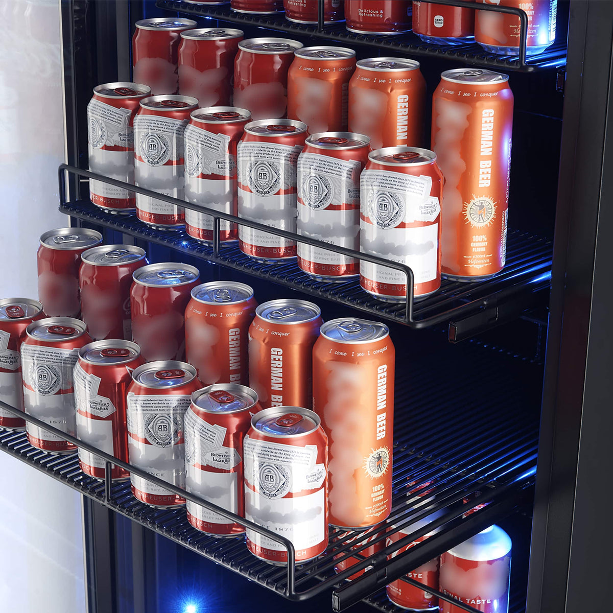 Forno Appliances - Avellina 31.8 Cu. Ft. 94-Bottle Freestanding Side-by-Side Wine Cooler - Stainless Steel