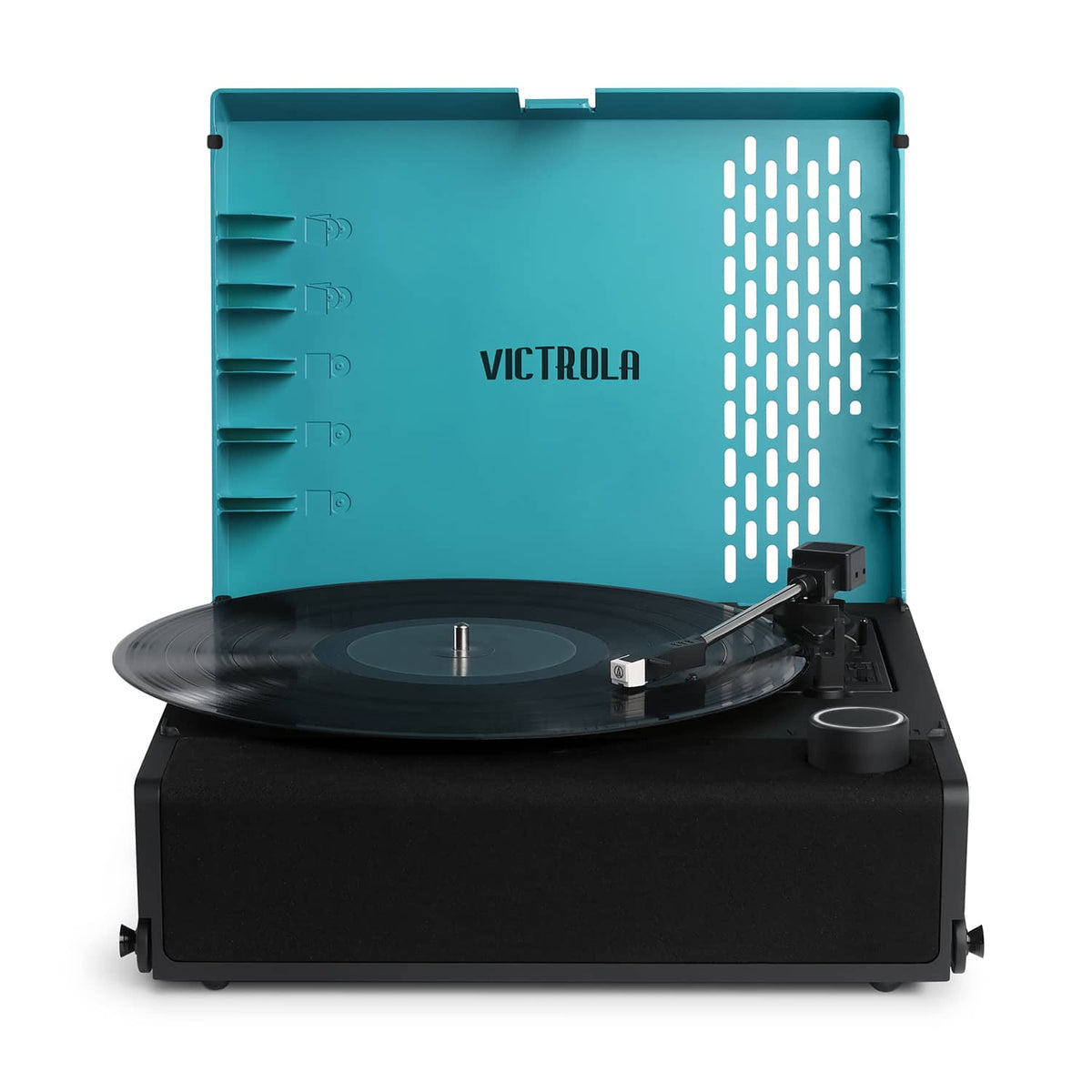 Victrola - Revolution GO Portable Rechargeable Record Player - Blue