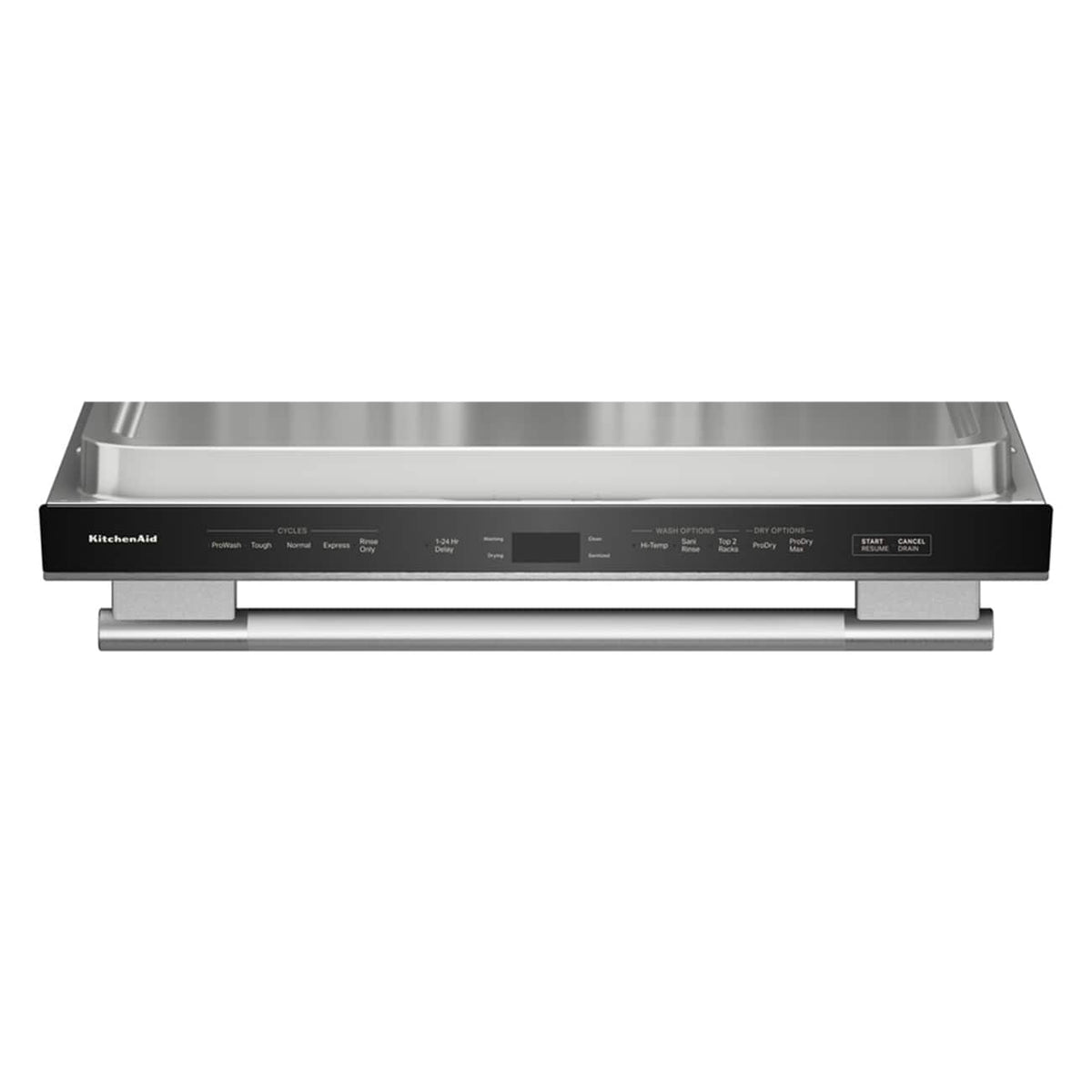 KitchenAid - 24 inch Third Level Jet Rack Dishwasher with 40+ Total Wash Jets 41 dBA - Stainless Steel