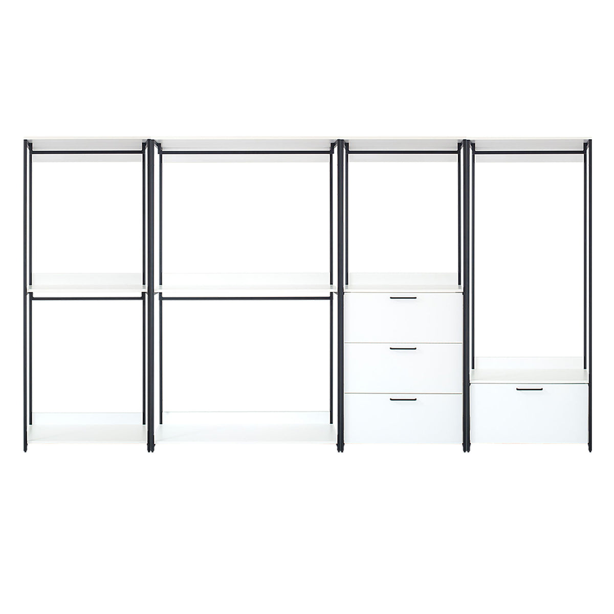 Fiona - Walk-In Closet System, Freestanding - White