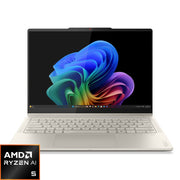 Lenovo - Yoga 7 2-in-1 14" 2K OLED Touchscreen Laptop - AMD Ryzen AI 5 330 2025 - 8GB Memory - 512GB Storage - Copilot+ PC - Seashell