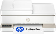 HP - Envy 6555 Wireless AI-Enabled All-in-One Inkjet Printer with 3 Months of Instant Ink - White